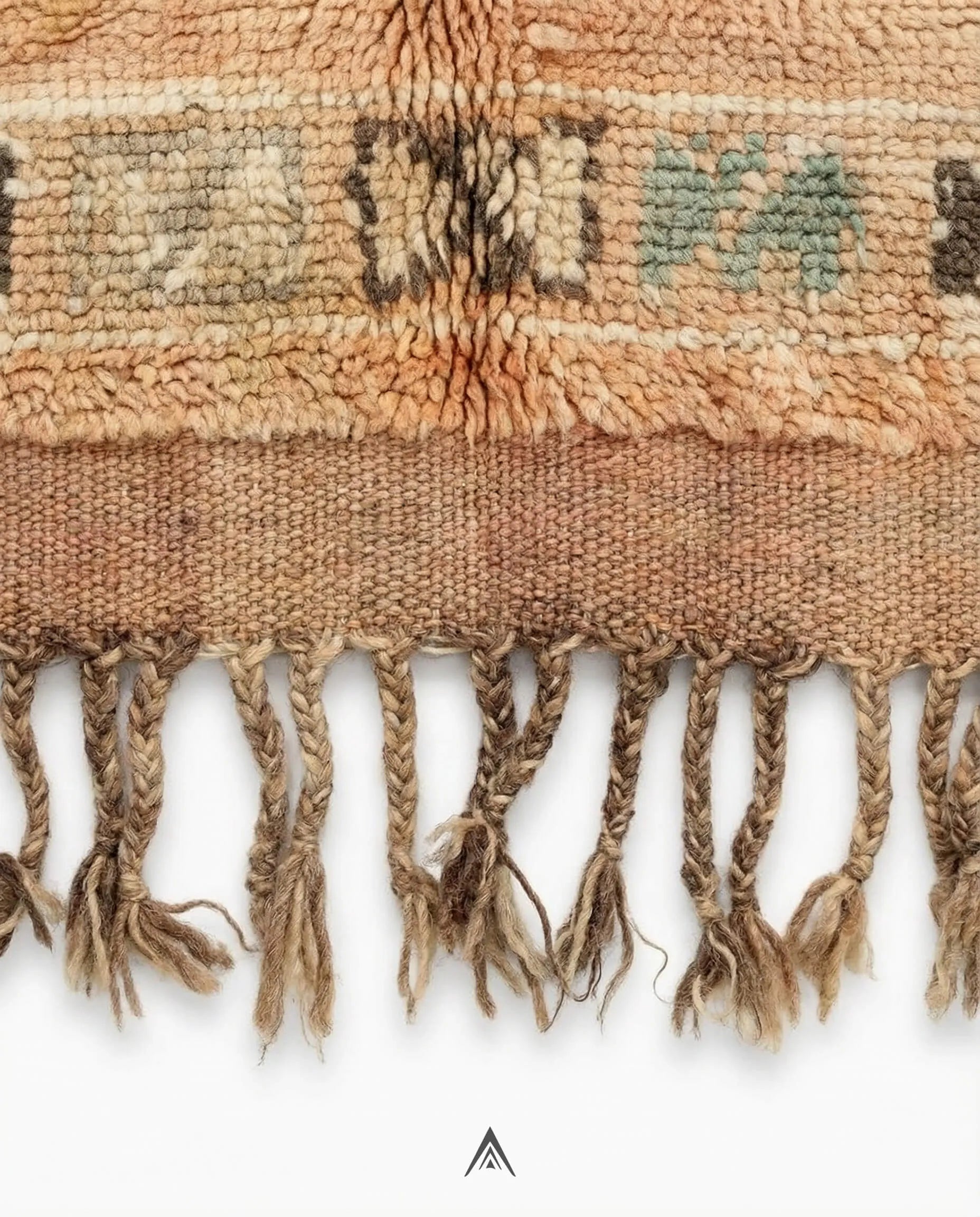 Vintage Tribal Rug 5x12 ft — 153x370 cm-Berber Handicraft