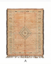 Vintage Tribal Rug 5x12 ft — 153x370 cm-Berber Handicraft