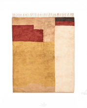 Washable Geometric Rug 3 X 5 Ft | 90 X 150 Cm / With Tassels / Short (0.4” / 1 cm)