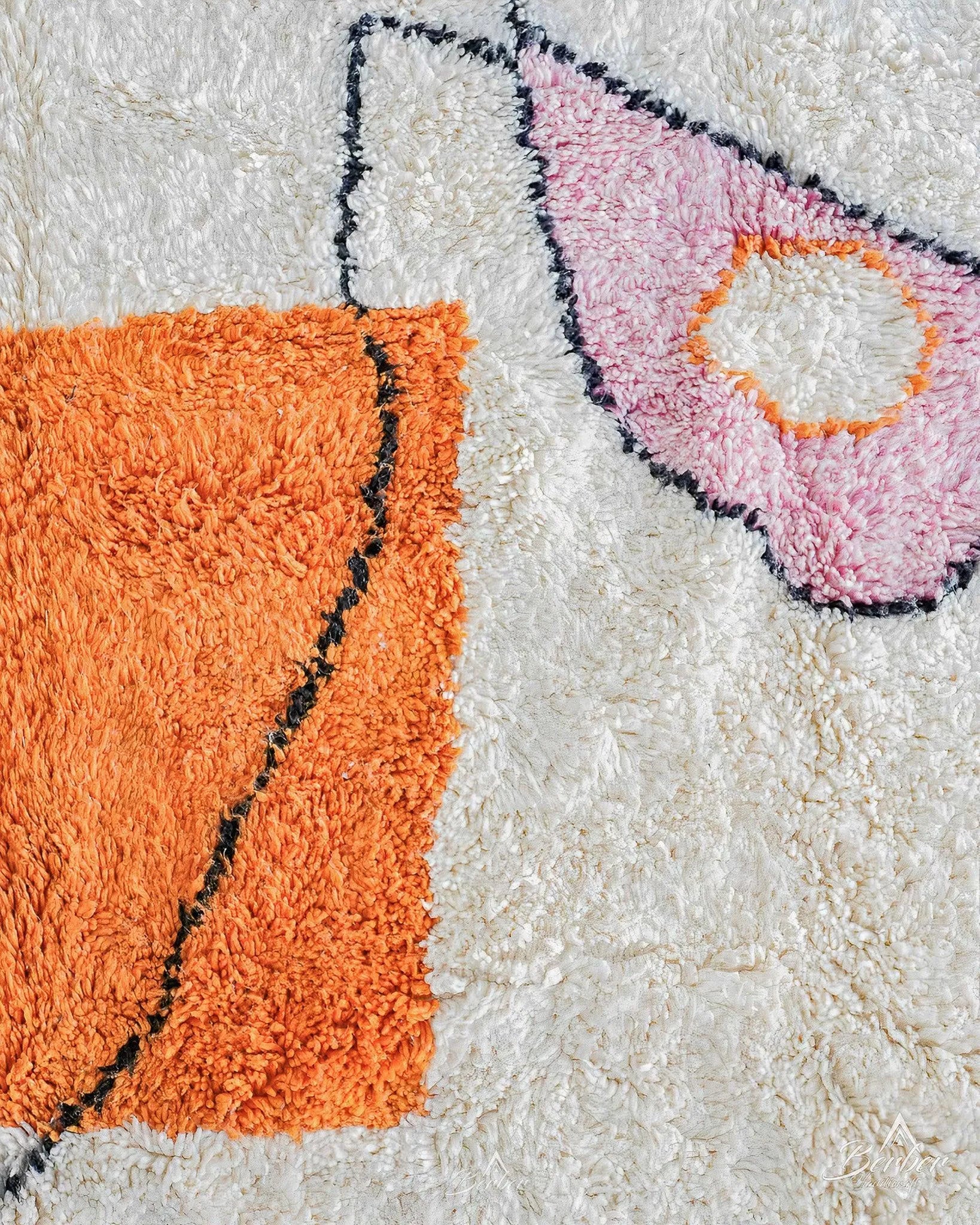 White Boho Rug 3 X 5 Ft | 90 X 150 Cm / With Tassels / Short (0.4” / 1 cm)