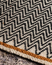 Wool Boujaad Rug 3 X 5 Ft | 90 X 150 Cm / With Tassels / Short (0.4” / 1 cm)