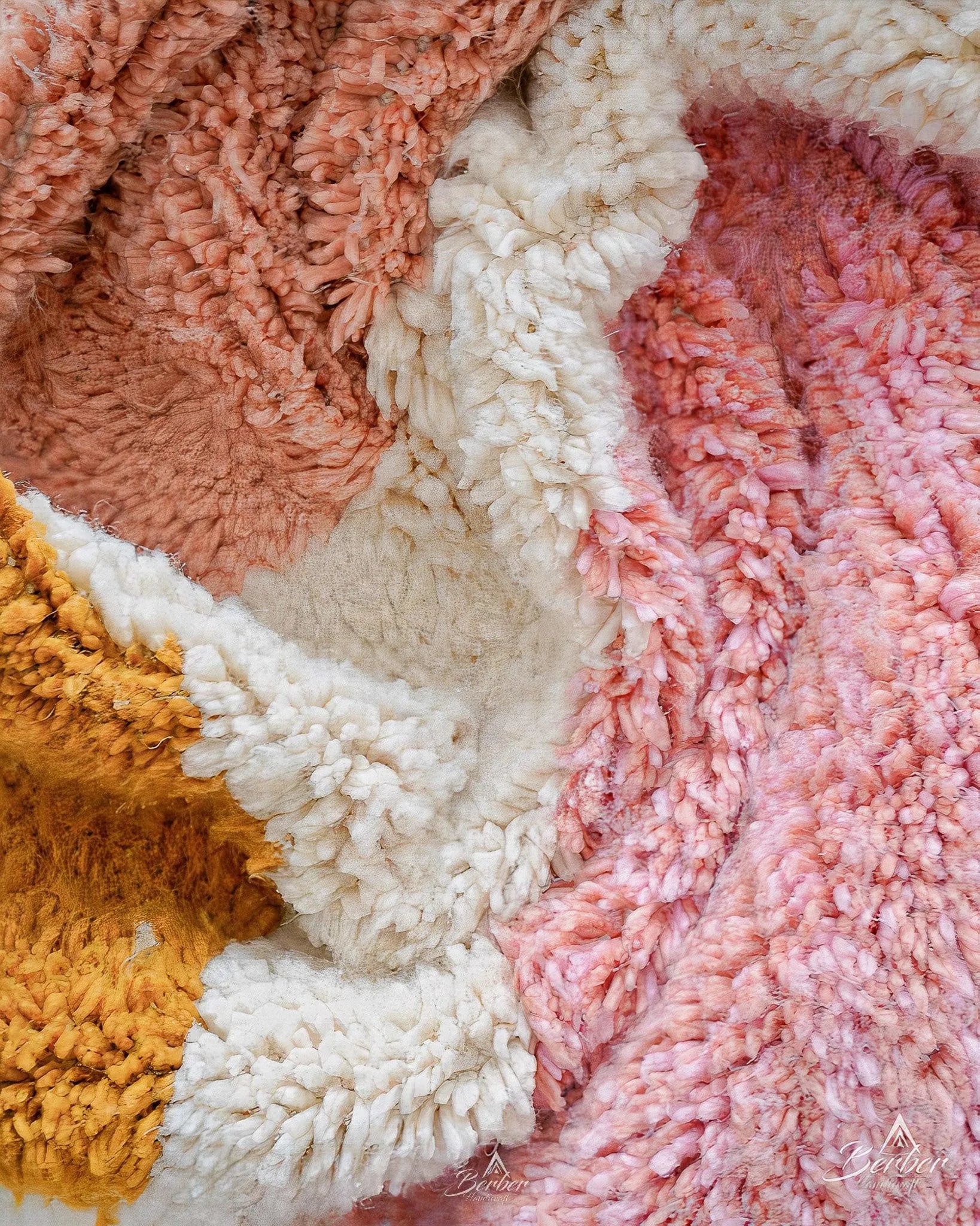 Wool Nursery Rug 3 X 5 Ft | 90 X 150 Cm / With Tassels / Short (0.4” / 1 cm)