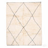 Trellis Beni Ourain Rug - Berber Handicraft