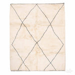 Trellis Beni Ourain Rug - Berber Handicraft