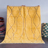 Yellow Beni Ourain Rug - Berber Handicraft