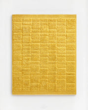 Yellow Berber Rug 3 X 5 Ft | 90 X 150 Cm / With Tassels / Short (0.4” / 1 cm)