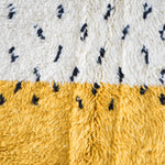 Yellow Boho Rug - Berber Handicraft