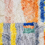 Abstract Wool Rug - Berber Handicraft