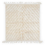 Beige Beni Ourain Rug - Berber Handicraft