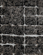 Black Berber Rug 3 X 5 Ft | 90 X 150 Cm / With Tassels / Short (0.4” / 1 cm)