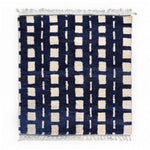 Blue Handwoven Rug - Berber Handicraft