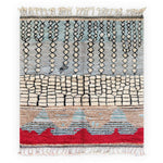 Blue Tribal Rug - Berber Handicraft