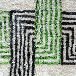 Bohemian Green Rug - Berber Handicraft