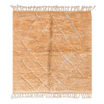 Brown Trellis Rug - Berber Handicraft