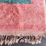 Colorful Pink Moroccan Rug - Berber Handicraft