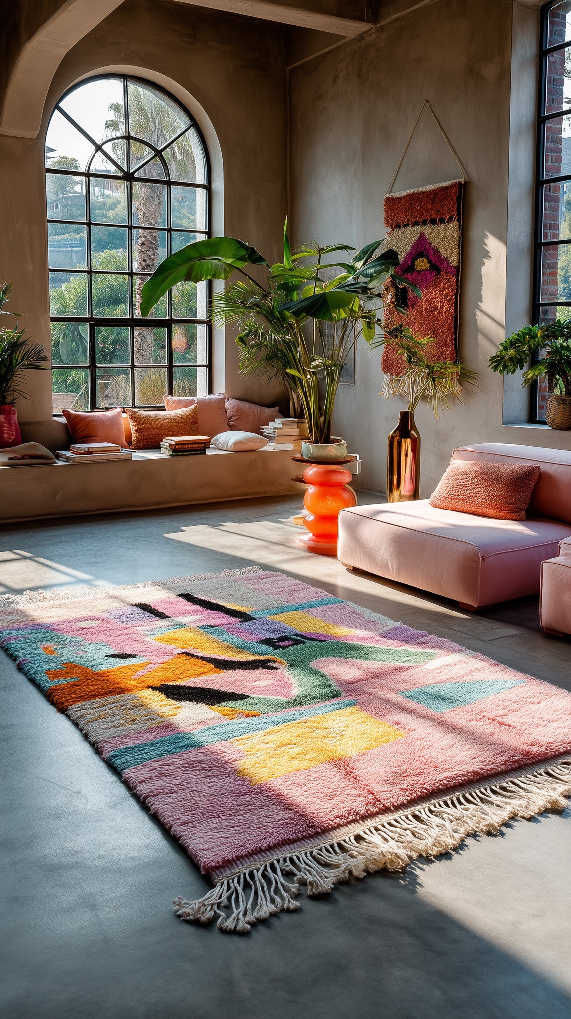 colorful-Pink-Moroccan-rug-RE175-int1.jpg