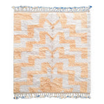 Peach Moroccan area rug - Berber Handicraft