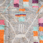 Colorful Checkered Rug - Berber Handicraft