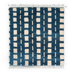 Contemporary Blue Carpet - Berber Handicraft