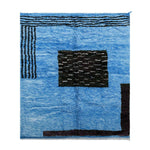 Custom Blue Rug - Berber Handicraft