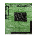 Custom Green Rug - Berber Handicraft