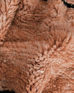 Custom Peach Rug 3 X 5 Ft | 90 X 150 Cm / With Tassels / Short (0.4” / 1 cm)