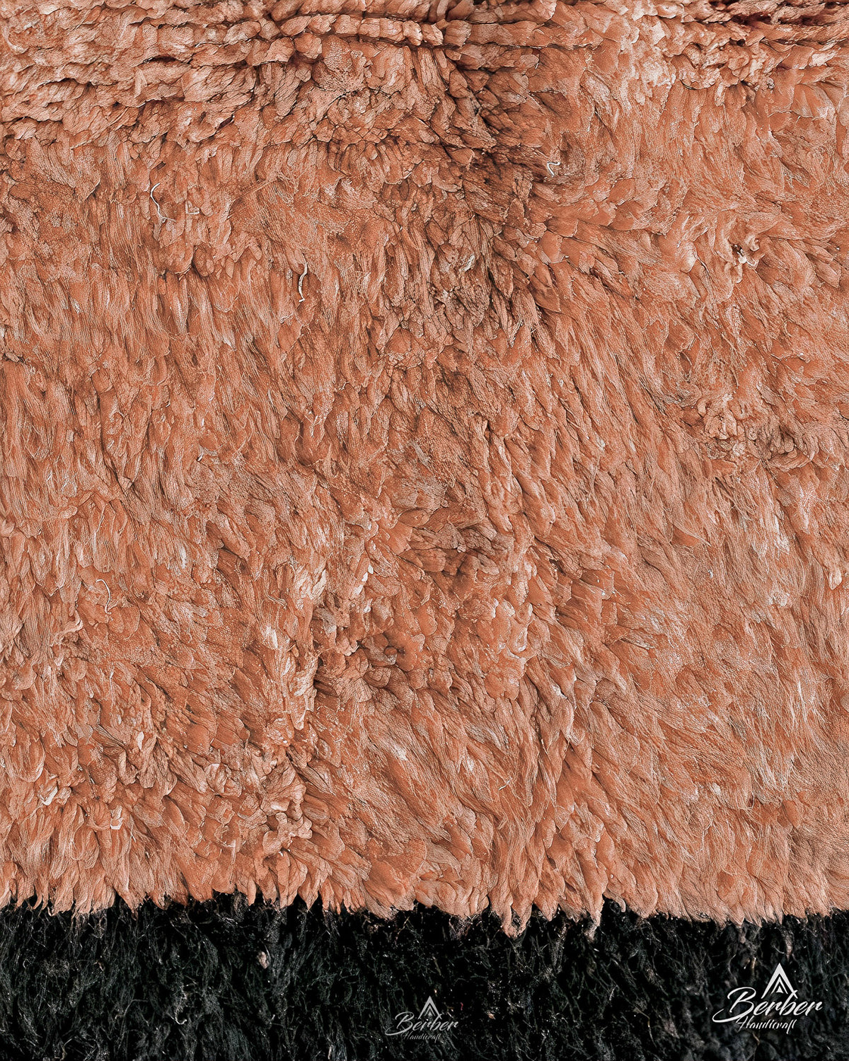 Custom Peach Rug 3 X 5 Ft | 90 X 150 Cm / With Tassels / Short (0.4” / 1 cm)