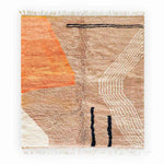 Moroccan wool rug