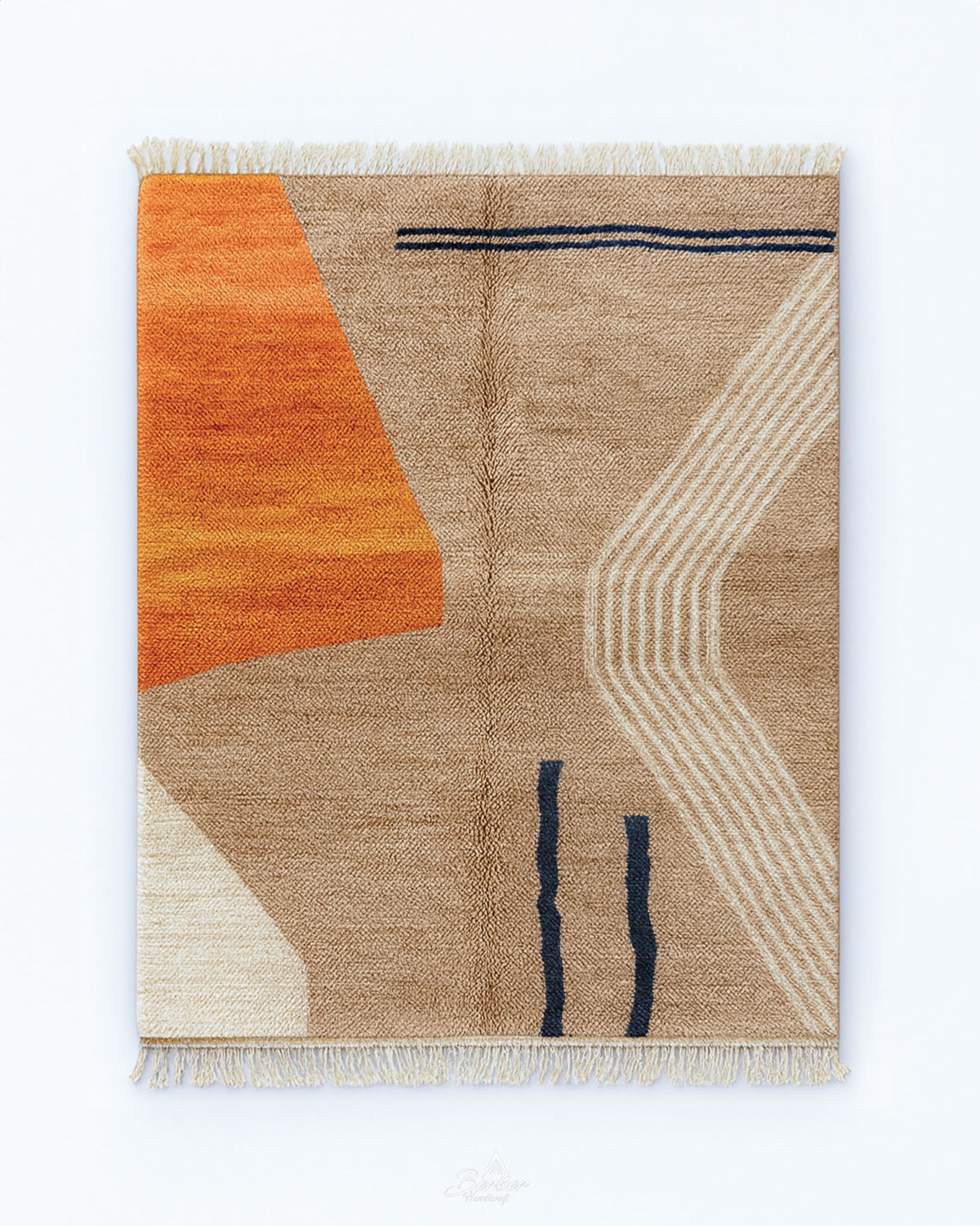 Decorative Moroccan Wool Rug