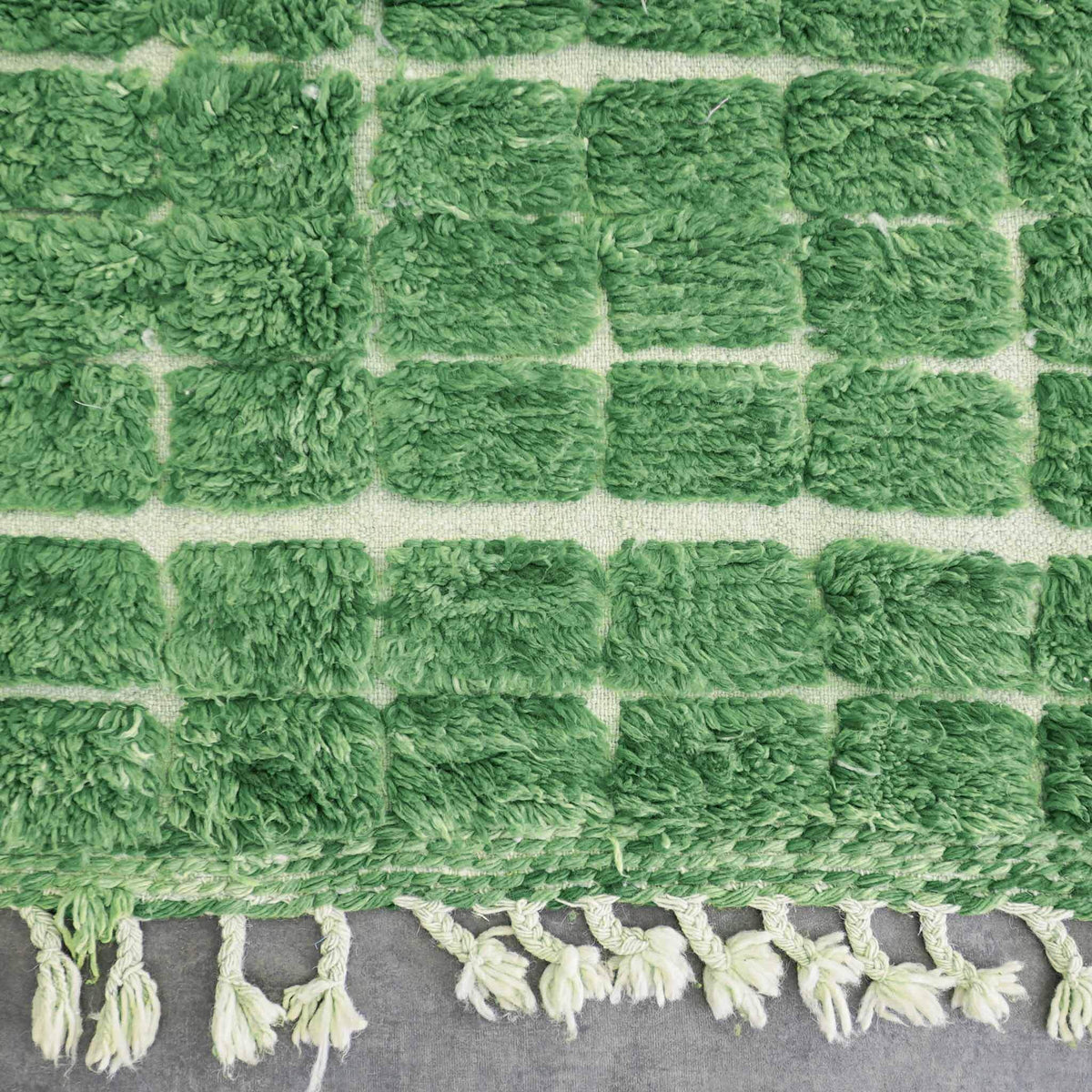 Green Berber Rug - Berber Handicraft