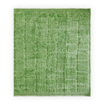 Green Morrocan Wool Rug - Berber Handicraft