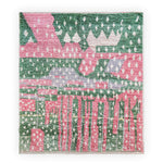 Green Pink Rug - Berber Handicraft