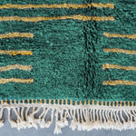 Green Yellow Berber Rug - Berber Handicraft