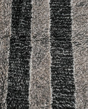 Grey Berber Rug 3 X 5 Ft | 90 X 150 Cm / With Tassels / Short (0.4” / 1 cm)