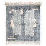 Grey Living Room Rug - Berber Handicraft