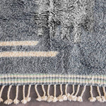 Grey Living Room Rug - Berber Handicraft