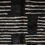 Handmade Black Berber Rug - Berber Handicraft