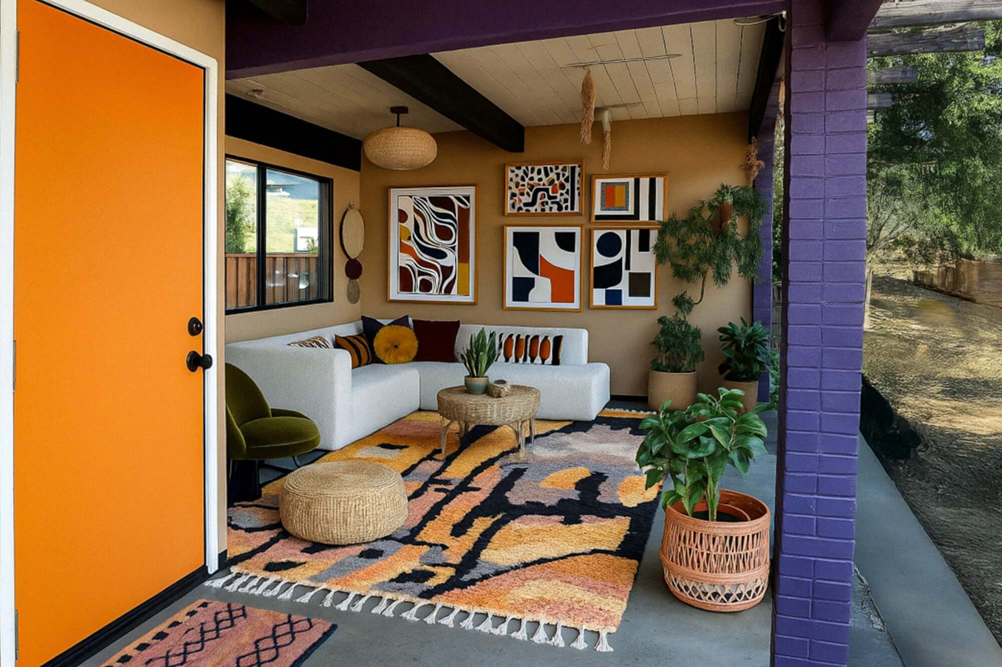 Style Your Home with Unique Moroccan Abstract Rugs