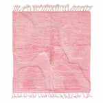 Pink Irregular Rug - Berber Handicraft