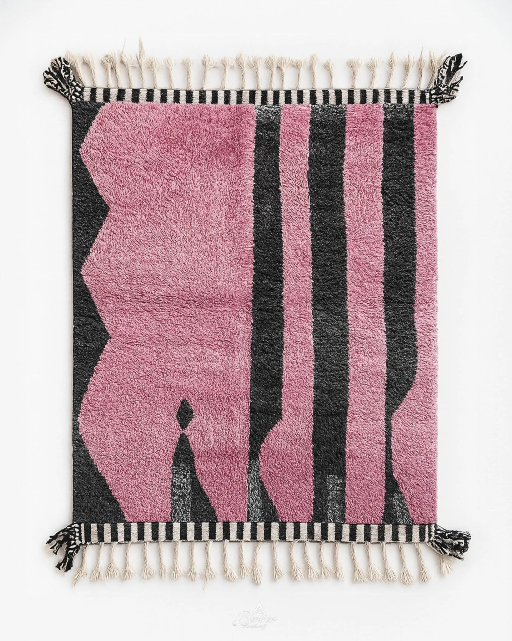 Moroccan Pink Rug-Berber Handicraft