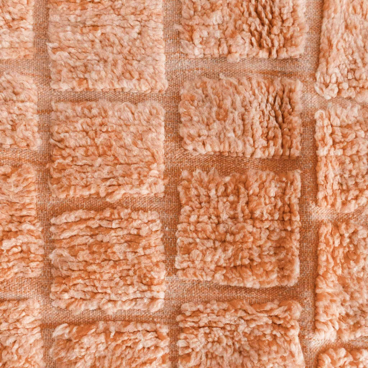 Orange Morrocan Rug - Berber Handicraft