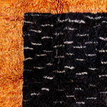 Orange Wool Rug - Berber Handicraft