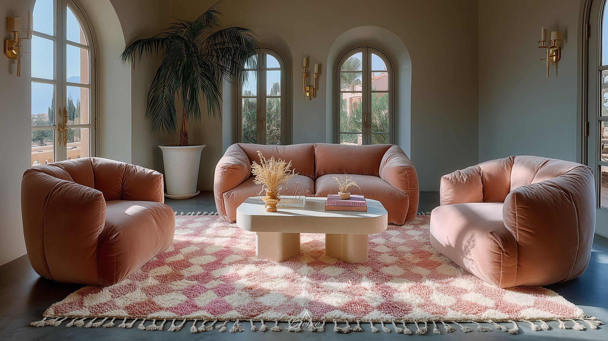 pink-Moroccan-rugs-cover-desktop-2-Berber Handicraft