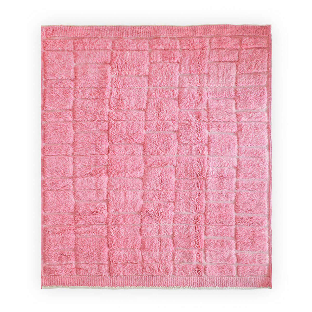 Pink Berber Rug - Berber Handicraft