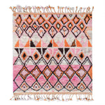 Pink Boujaad Rug - Berber Handicraft