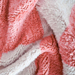 Pink Checkered Rug - Berber Handicraft