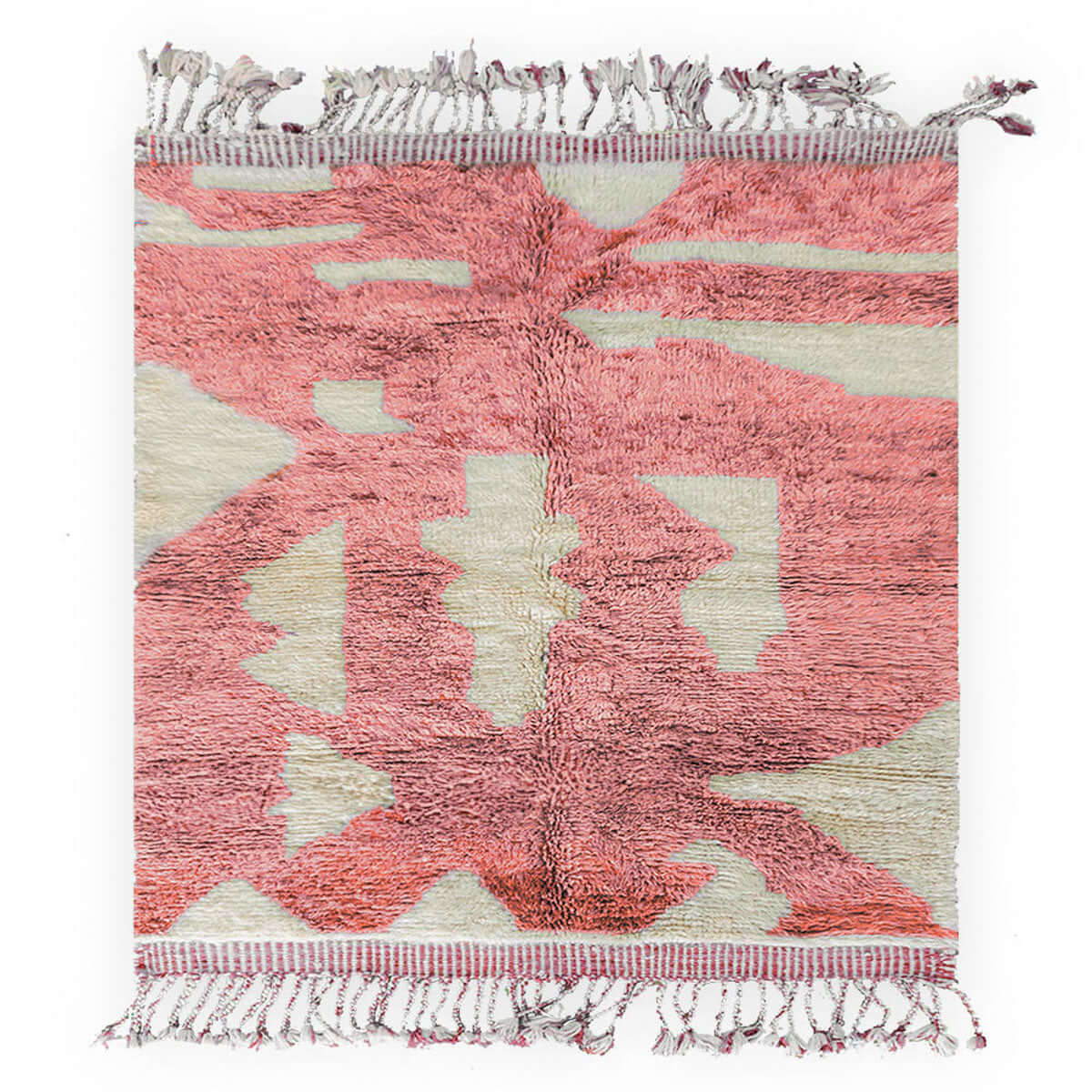 Pink Handmade Rug - Berber Handicraft