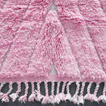 Pink Shag Berber Rug - Berber Handicraft