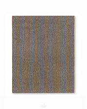Striped Black Moroccan Rug