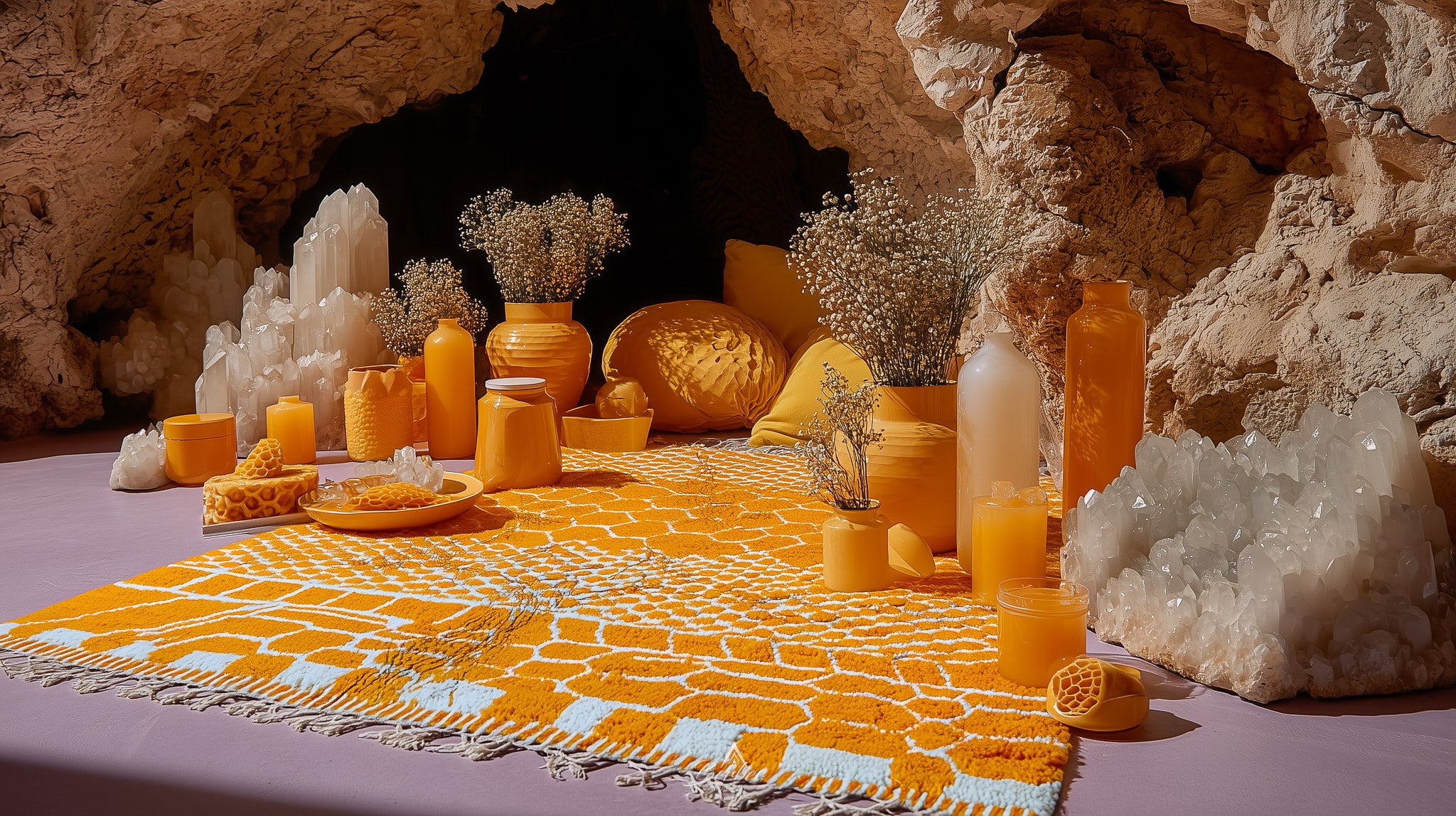 yellow-Moroccan-rugs-cover-desktop-3-Berber Handicraft